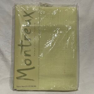 52" x 70" Oblong Tablecloth "Montreux" NEW